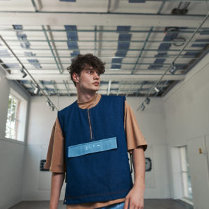 Majk Spirit X Reflection DARK DENIM VEST